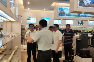 汕头市领导前往太古娱乐子公司奥斯博调研